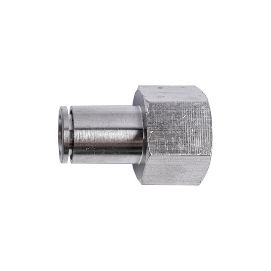 Metal Pu Fitting Straight 10mm 1/2" F